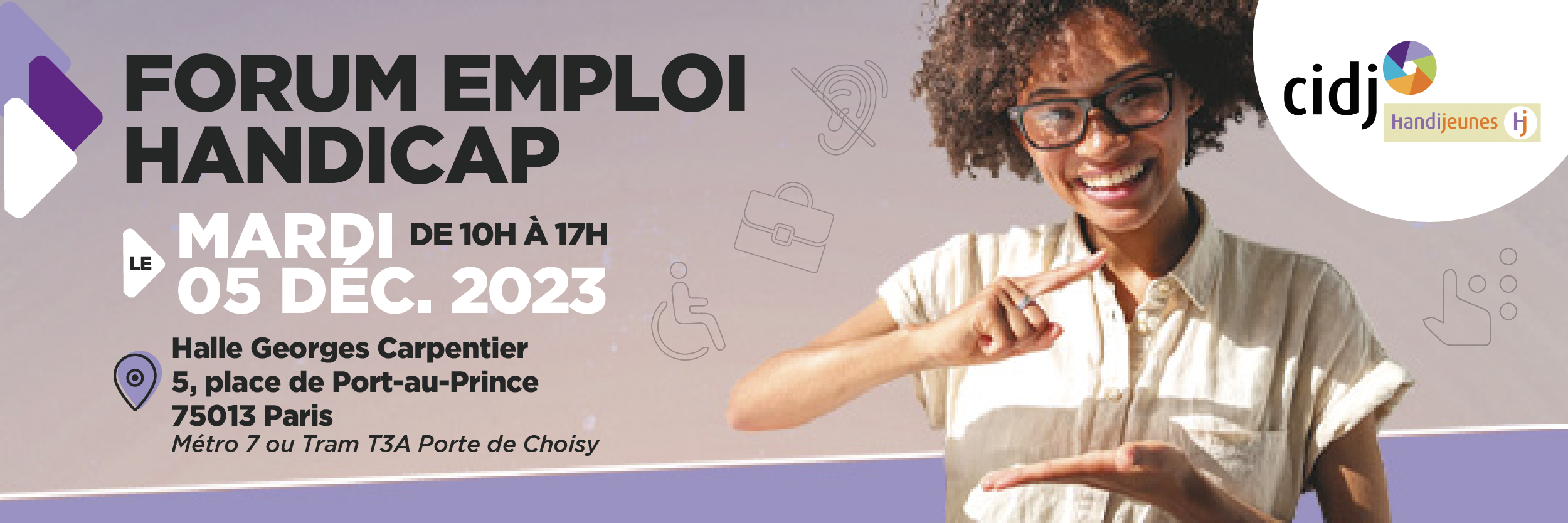 forum emploi handicap 2023